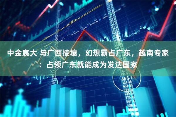中金宸大 与广西接壤，幻想霸占广东，越南专家：占领广东就能成为发达国家