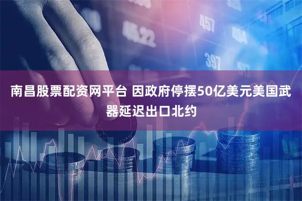 南昌股票配资网平台 因政府停摆50亿美元美国武器延迟出口北约
