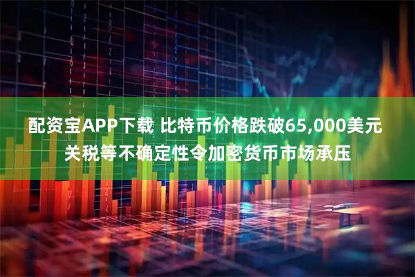 配资宝APP下载 比特币价格跌破65,000美元 关税等不确定性令加密货币市场承压
